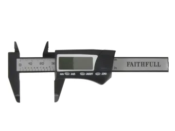 Faithfull FAICALDIG75 Mini Digital Caliper 75mm Capacity