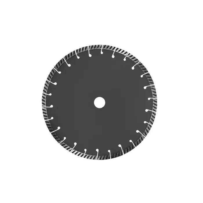 The ALL-D 125 PREMIUM Diamond disc circular saw blade has segmented edges and a central hole, shown on a white background.