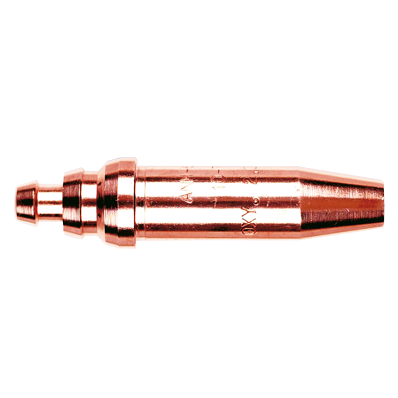 A close-up view of the ANM Cutting Nozzle 1/8" (3.2mm) by Parweld, shown horizontally on a plain white background.
