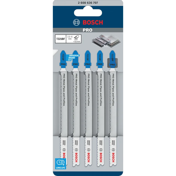 PRO Metal Pipes and Profiles T321BF Jigsaw Blade