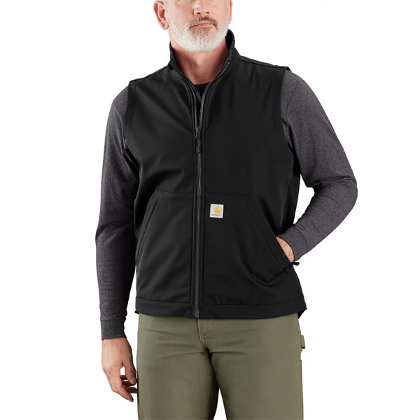 Carhartt TK6439 Galesburg Soft Shell Vest, Black