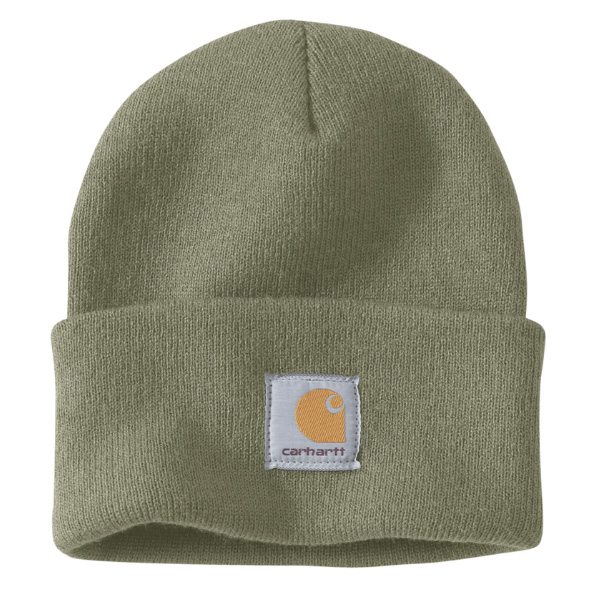 Carhartt A18 101070 Logo Knit Beanie, Navy