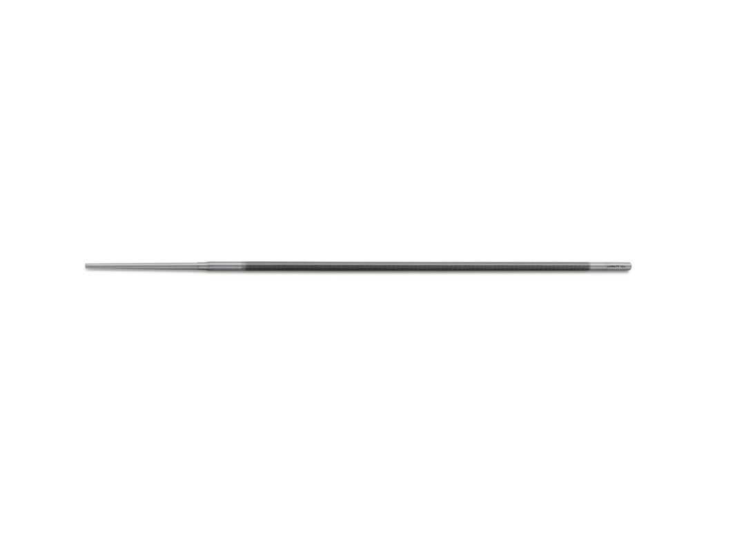 The Stihl Round file Ø 5.2x200mm is a slim, textured file with a flat body on a white background, ideal for sharpening chainsaws.