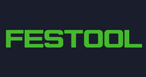 festool_boxbanner A dark background with bold, green capital letters.