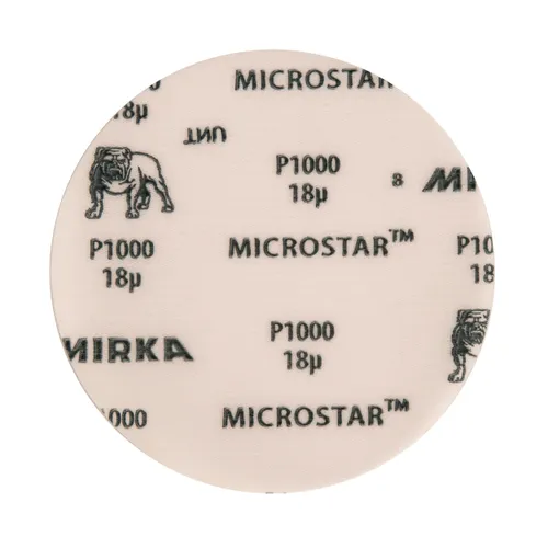 Mirka Microstar 150mm grip Sanding Discs, (50pc)