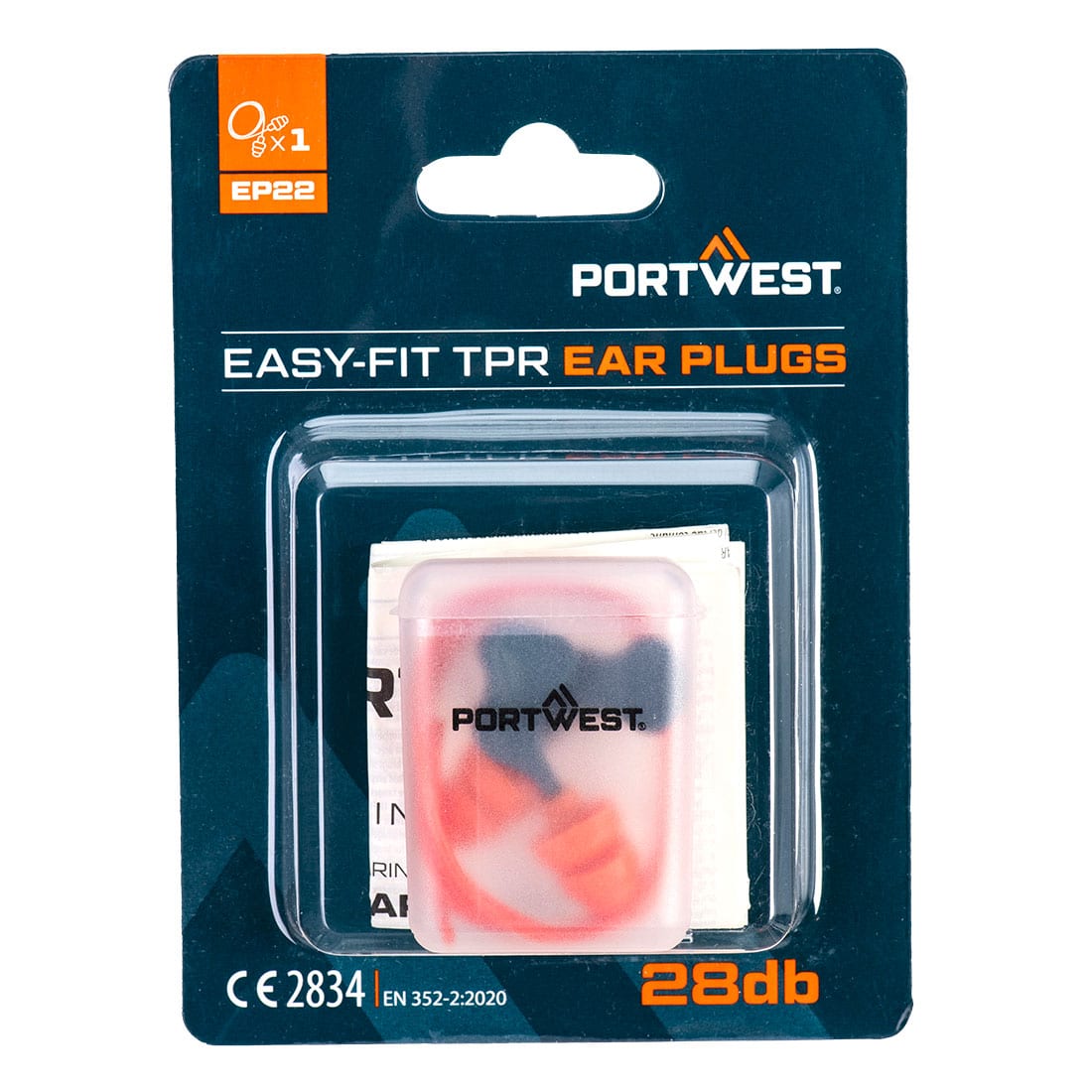 EP06 Bell Comfort PU Foam Earplugs (200 Pairs) in orange are individually wrapped and feature an SNR 37 rating for exceptional noise reduction.