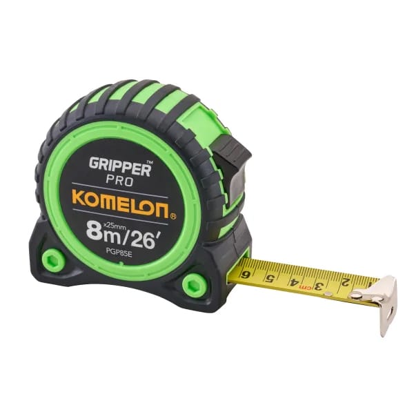 XMS26TAPE8 Komelon 8m (26ft) Hi-Vis Gripper Tape