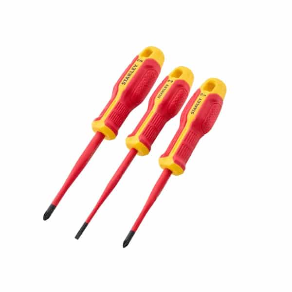 XMS26VDE3PCE Stanley 3 Piece VDE Screwdriver Set