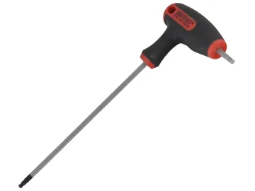 Teng 1200FRP 1/2″ Quick Release Reversible Ratchet featuring a T-handle design with a long metal shaft.