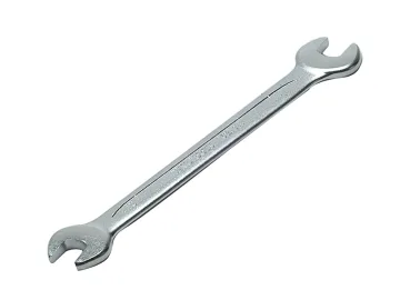 Double-ended open-ended spanner.