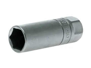 Teng Spark Plug Socket 1/2in Drive with a six-point hexagonal interior.